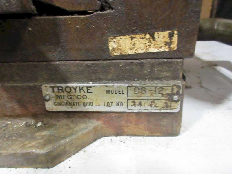 Troyke CS12 12" X 12" T-Slotted Compound Cross Slide Table- Auction Item