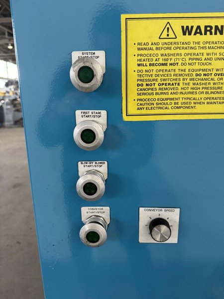 24&quot; PROCECO MODEL MBCW24X160-4W-E-BO PARTS WASHER. STOCK # 0366624.