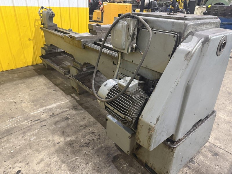 20" X 84" MEUSER MODEL #M1L-34828 ENGINE LATHE, 2" HOLE &amp; METRIC: YOBRO #25402