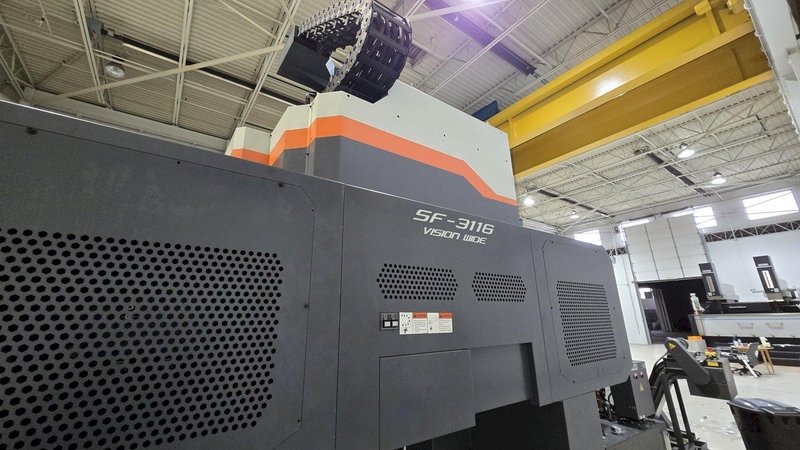 Visionwide SF-3116 CNC Double Column Machining Center. STOCK # 1007425