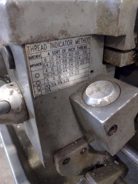 13&quot; X 36&quot; SOUTHBEND MODEL #G-26T ENGINE LATHE: STOCK #17217