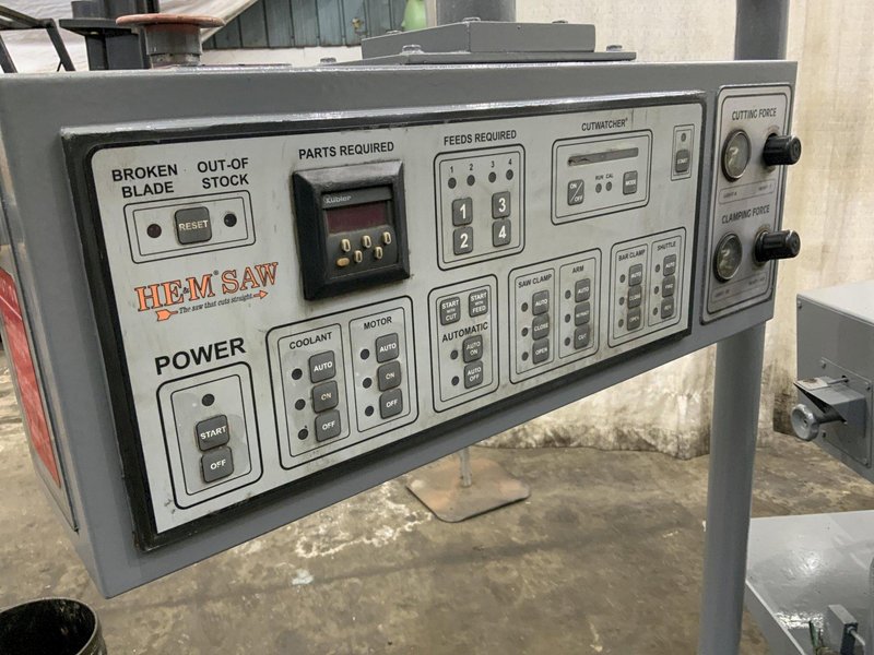16" X 22" HEM MODEL # CYCLONE AUTO-4, HORIZONTAL BAND SAW: STOCK #80684