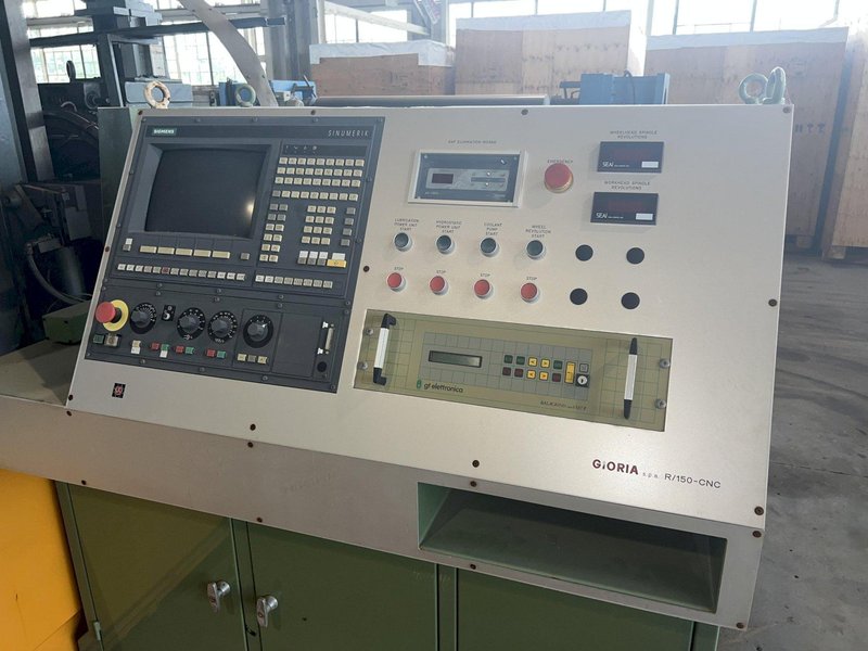 60&quot; x 120&quot; GIORIA MODEL R/150-3000 CNC CYLINDRICAL ROLL GRINDER: STOCK #16914