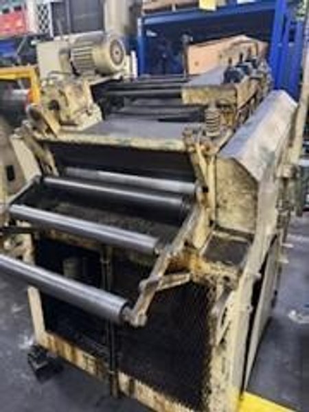 32&#039;&#039; x 20,000# Minster/Littell Feeder and Straightener