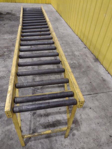 10&#039; X 18&quot; ROLLER TABLE FOR HYD MECH S20 SAW: STOCK #23767