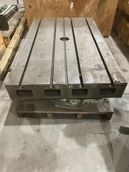 GIDDINGS &amp; LEWIS 36 X 60 HYDROSTATIC INDEX TABLE