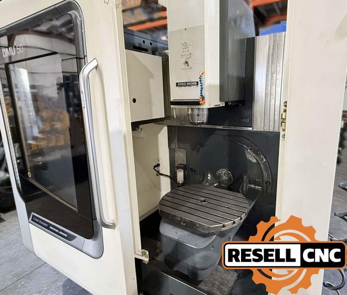 2015 DMG Mori DMU50 5-Axis CNC Vertical Mill
