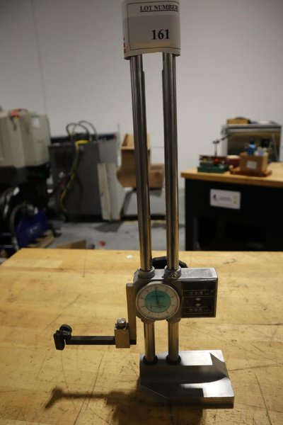 Double Column 12" Height Gage, Roller Dials, .001" Res- Auction Item
