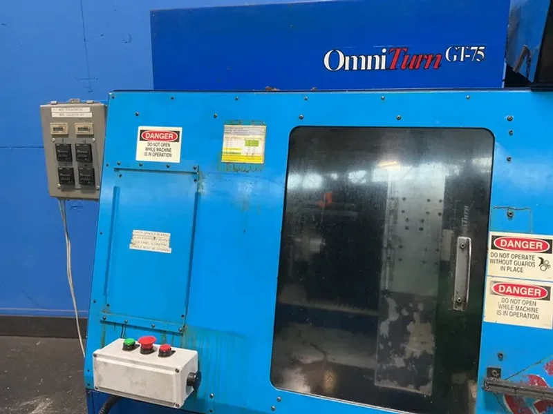 Omniturn CNC Machines CNC Lathe - Gt-75 5hp