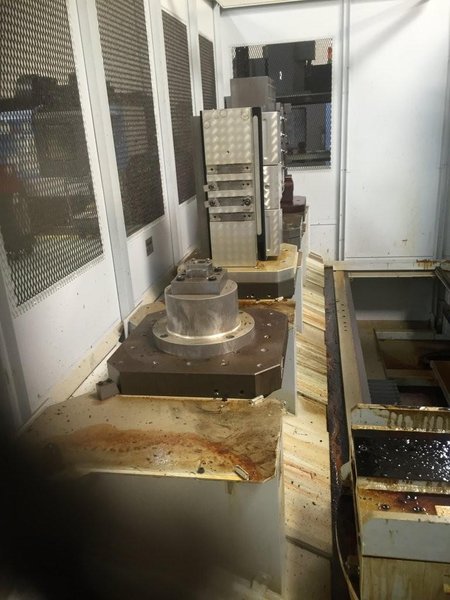 Mori Seiki NH4000DCG HMC 2010 - 6-Pallet FMS System, 4th Axis, 180 ATC
