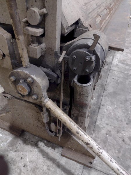 8&#039; x 1/4&quot; CHICAGO DREIS &amp; KRUMP POWERED APRON BRAKE: STOCK 23704