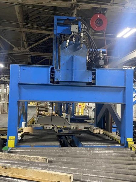 10,000# x 72&quot; Chicago Banding Line Stacker System