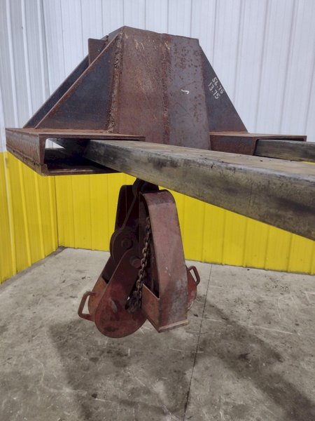 25 TON (50,000 LBS) CLAMP-CO MODEL #NS25 BEAM LIFTING CLAMP: YOBRO #24844