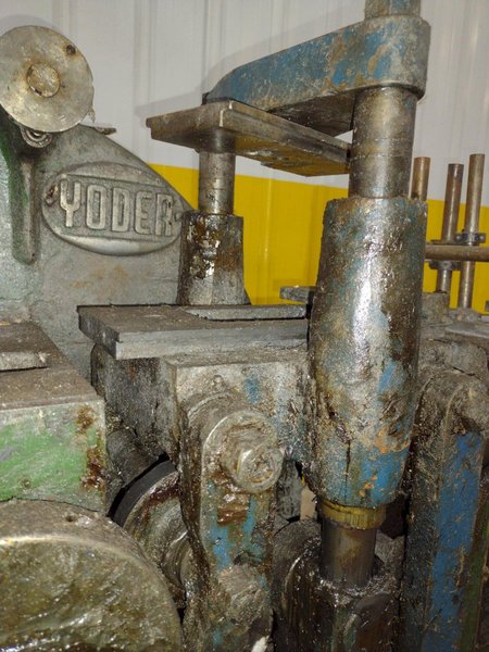 6 TON YODER MODEL #AC2 2 POST SLIDING DIE CUT OFF PRESS: STOCK #23654