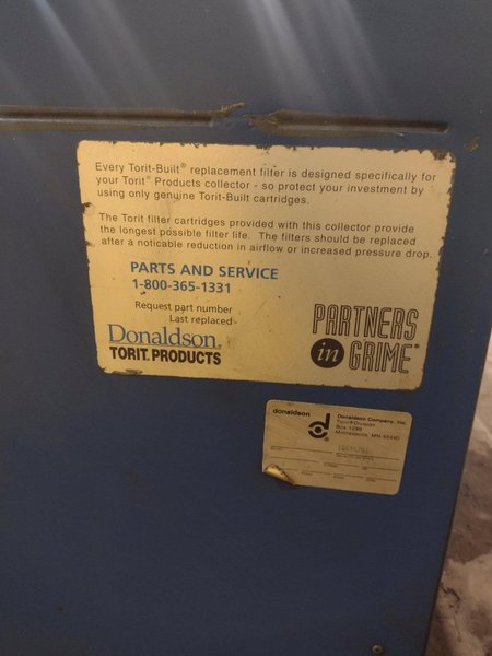 800 CFM X 1.5 HP TORIT MODEL #DMC-MMB DRYFLOW MIST COLLECTOR : YOBRO #24544