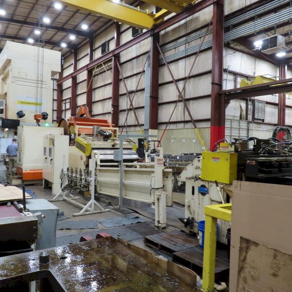 COE PRESS Complete Coil Feed Line 40,000 Lbs. x 60" Wide