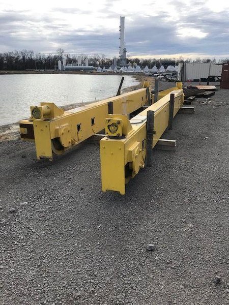 100/44 TON X 82&#039; ACE CLASS E AC MILL DUTY BRIDGE CRANE: STOCK #12074