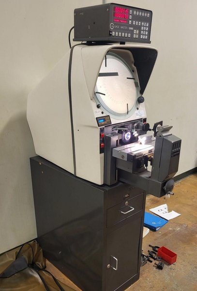 14" Gagemaster Model 29/GMX Bench Top Optical Comparator, S/N 146266690.