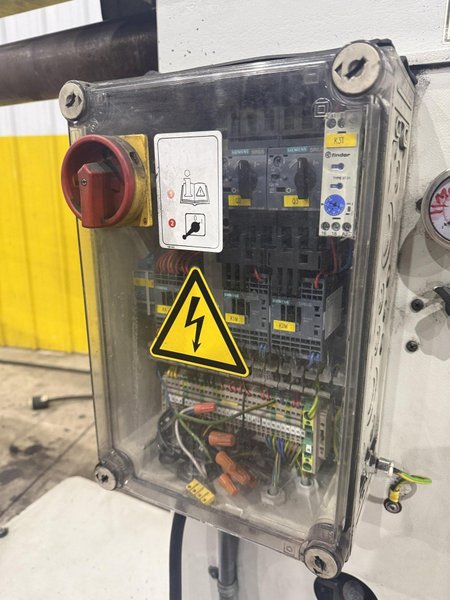 60" RAS MODEL 25.15 ROLL WELD SEAMER / PLANISHER MACHINE: YOBRO #24736