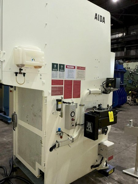 88 TON AIDA MODEL #DSF-N1-800 GAP FRAME SERVEPRO SERVO PRESS 6.3” STROKE 2015 : YOBRO #25100