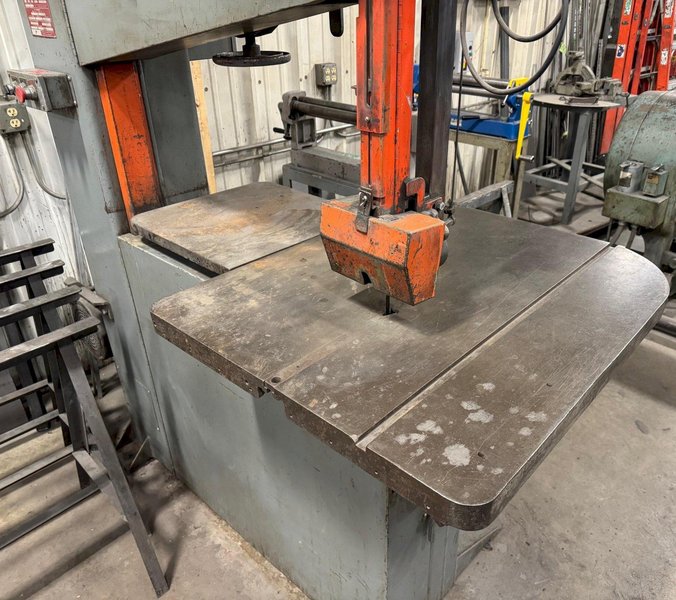 36" Doall Vertical Bandsaw ZS-3620, 8000 FPM, 20" Under Guide, 15 HP