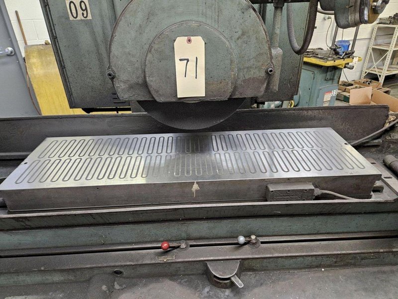 GALLMEYER &amp; LIVINGSTON HYDRUALIC SURFACE GRINDER. STOCK # 1214825