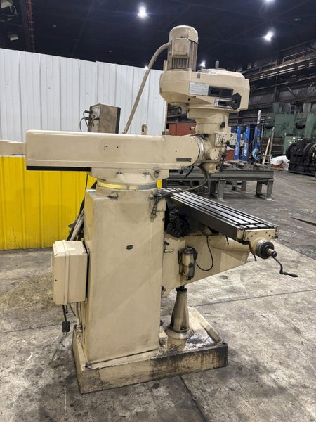 3 HP LAGUN MODEL #FTV-2S VERTICAL RAM TYPE MILL WITH DRO &amp; POWER FEED: STOCK #23240