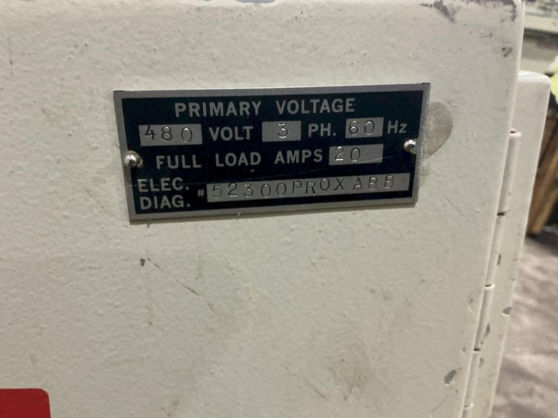 8,000 LBS X 18" CWP MODEL 4RM-18 POWERED UNCOILER COIL REEL: YOBRO #24957