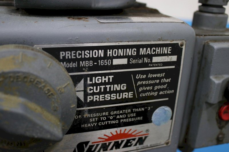 SUNNEN MODEL #MBB-1650  HONE: STOCK #75812