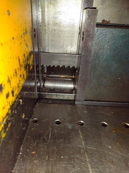 13.4&quot; X 13.4&quot; MISSLER MODEL #DEB-340-CE AUTOMATIC HORIZONTAL BANDSAW, NEW 2000: STOCK #19627