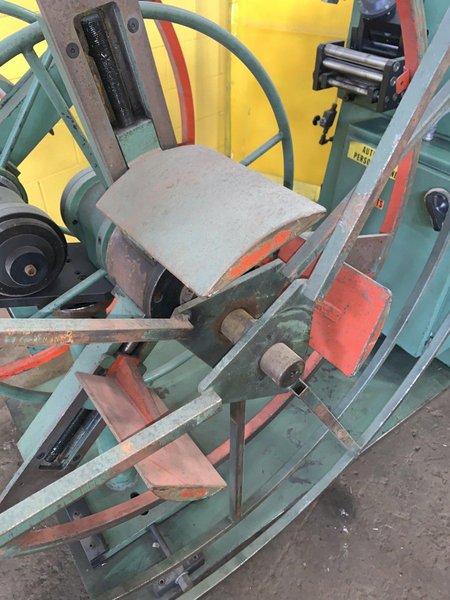 4.7&quot; X .040&quot; BRUDERER MODEL #12120B 19 ROLL PRECISION LEVELER &amp; DOUBLE END UNCOILER: STOCK 13024