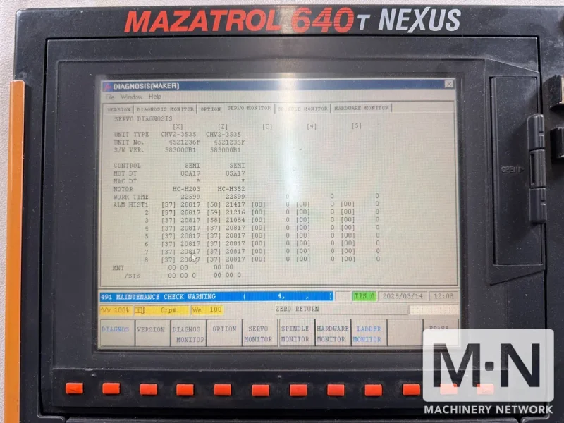 Mazak QTN-350 CNC Lathe, 2004