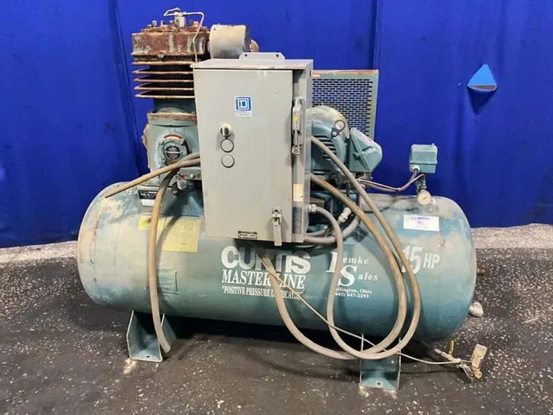 CURTIS 15 HP AIR COMPRESSOR  -  CV89D123S3N
