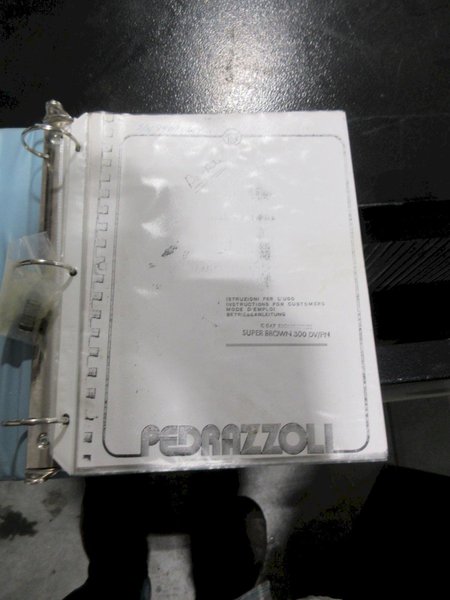 Pedrazzoli Super Brown 300 DV Cut Off Miter Saw- Auction Item