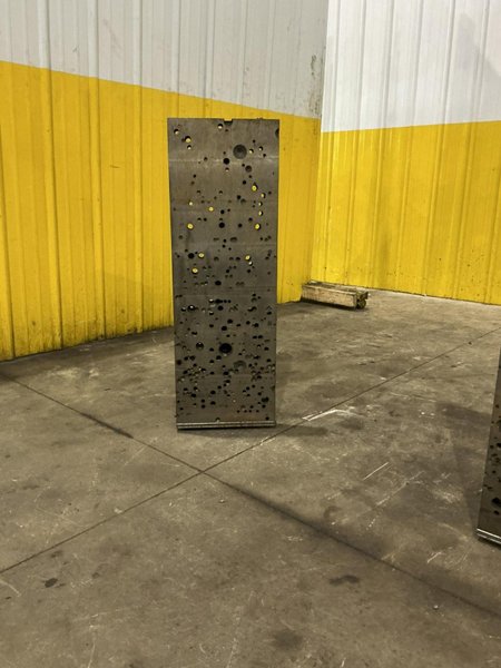 (2) T-SLOTTED ANGLE PLATES: YOBRO 25350