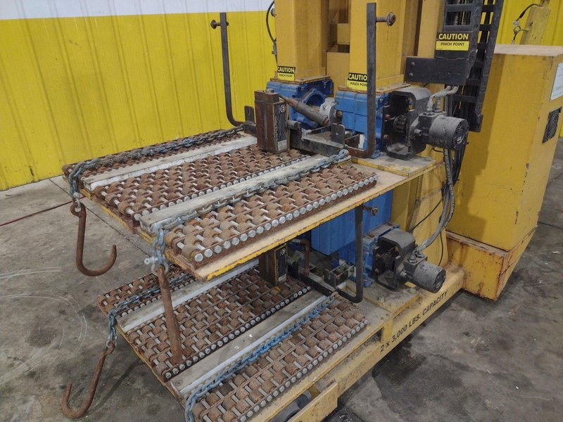 3,000 LBS GREEN VALLEY DOUBLE LEVEL MODEL #2332 DIE CHANGOVER CART: YOBRO #24611