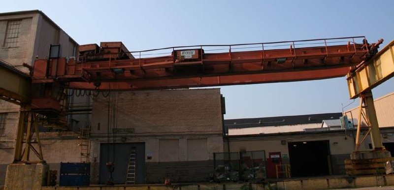 35/10 TON SHAW BOX HOIST: STOCK #50739