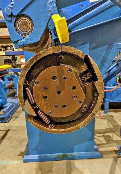 36" x 5.00" x 24,000# Paxson Slitting Line STOCK#3219