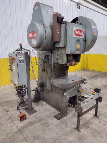 70 TON HEIM MODEL #7G GAP FRAME PUNCH PRESS, 5" STROKE: STOCK #22126