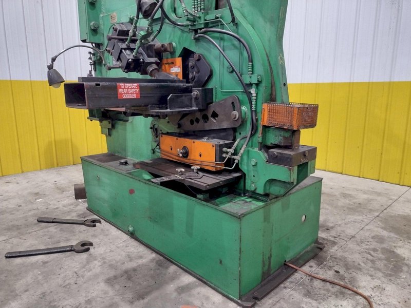 105 TON HILL ACME MODEL #6A HYDRAULIC IRONWORKER W/ CLAMPING: STOCK #22832