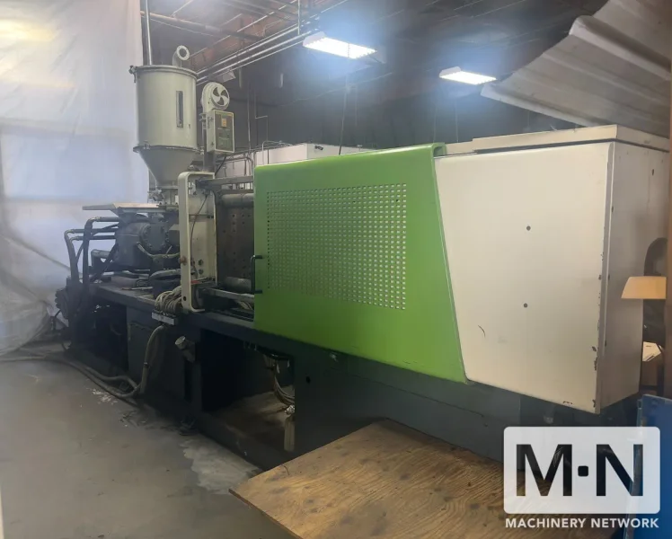 210 TON 17.9 OZ ELITE MODEL EVA 210 INJECTION MOLDING MACHINE MFG 2017/2016