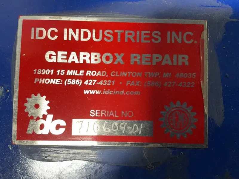 Idc Industries  Speed Reducer