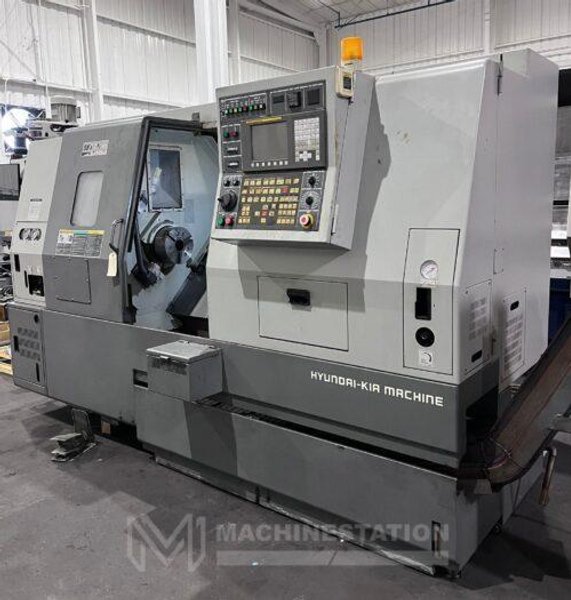 Hyundai Kia SKT-21LMS CNC Lathe – C Axis Live Tool Sub Spindle