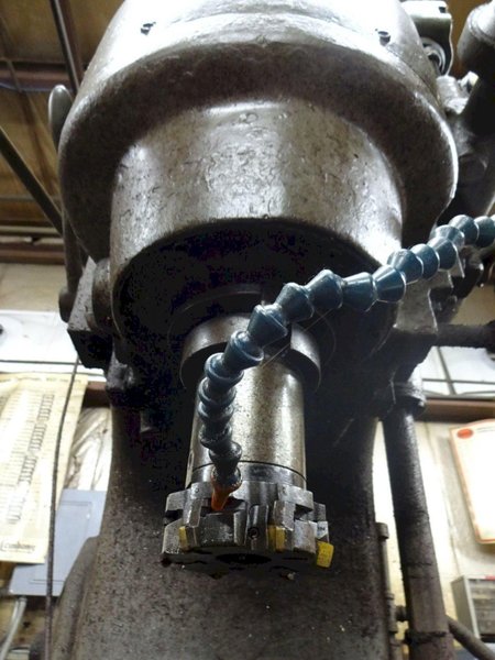 64&quot; x 13 1/2&quot; 10 HP KEARNEY &amp; TRECKER MILWAUKEE MODEL #3 VERTICAL MILLING MACHINE: YOBRO #24458