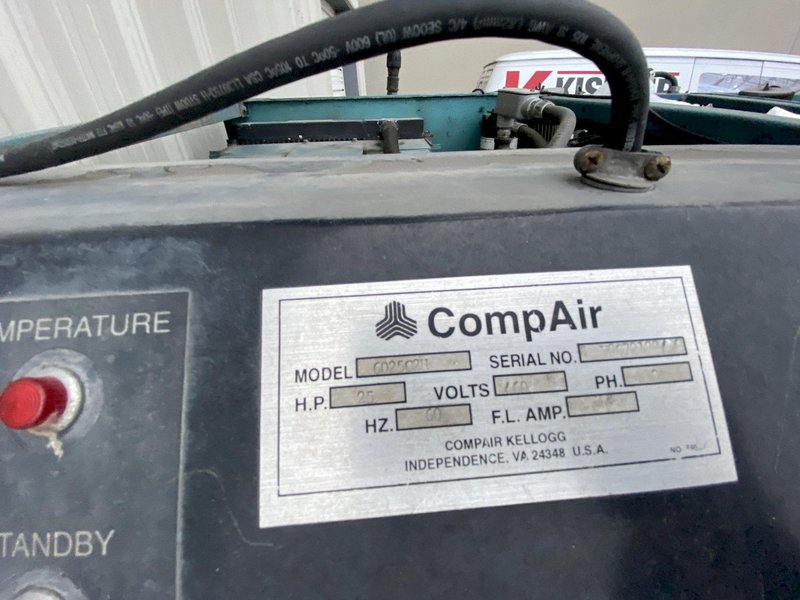 25 HP COMPAIR MODEL 6025C2II AIR COMPRESSOR: STOCK #14413