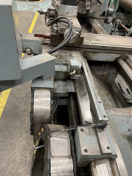 36" x 160" LANSING 13-5/8 HOLLOW SPINDLE ENGINE LATHE: YOBRO #24055