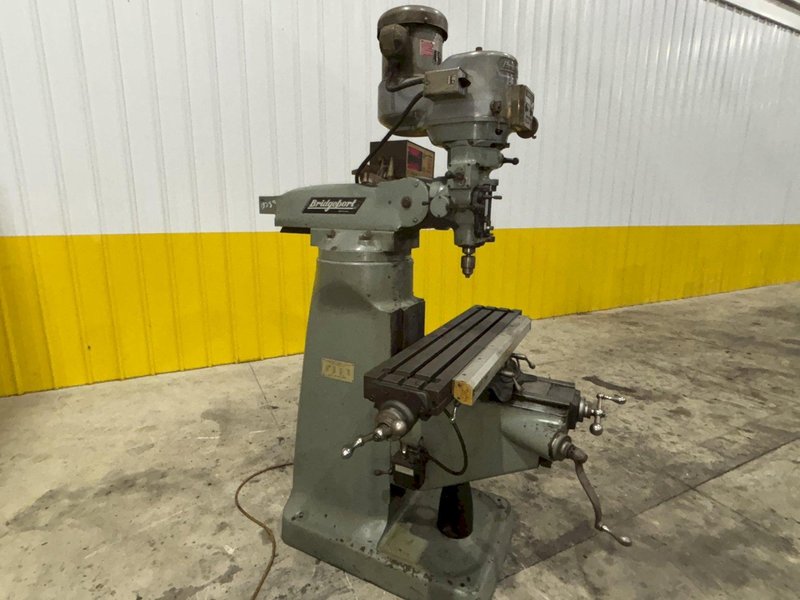 2 HP BRIDGEPORT SERIES I VERTICAL RAM TYPE MILL: STOCK #20997