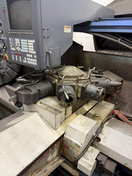 MAZAK POWERMASTER PMNX-1600 HOLLOW SPINDLE CNC TURRET LATHE. STOCK # 0207223