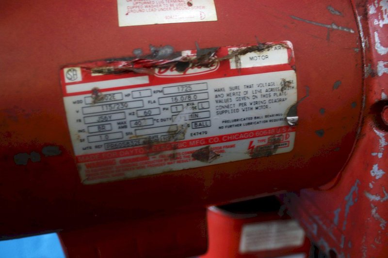 1000 LBS DAYTON SINGLE PHASE ELECTRIC HOIST: STOCK #75163