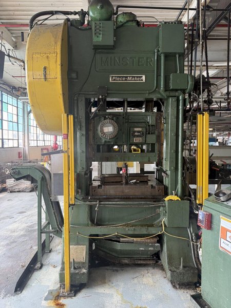 75 TON MINSTER MODEL P2-75 STRAIGHT SIDE PRESS, 3" STROKE: YOBRO #26206